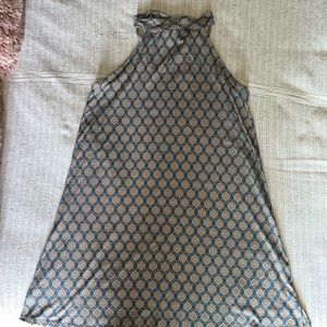 Midi High Neck Dress